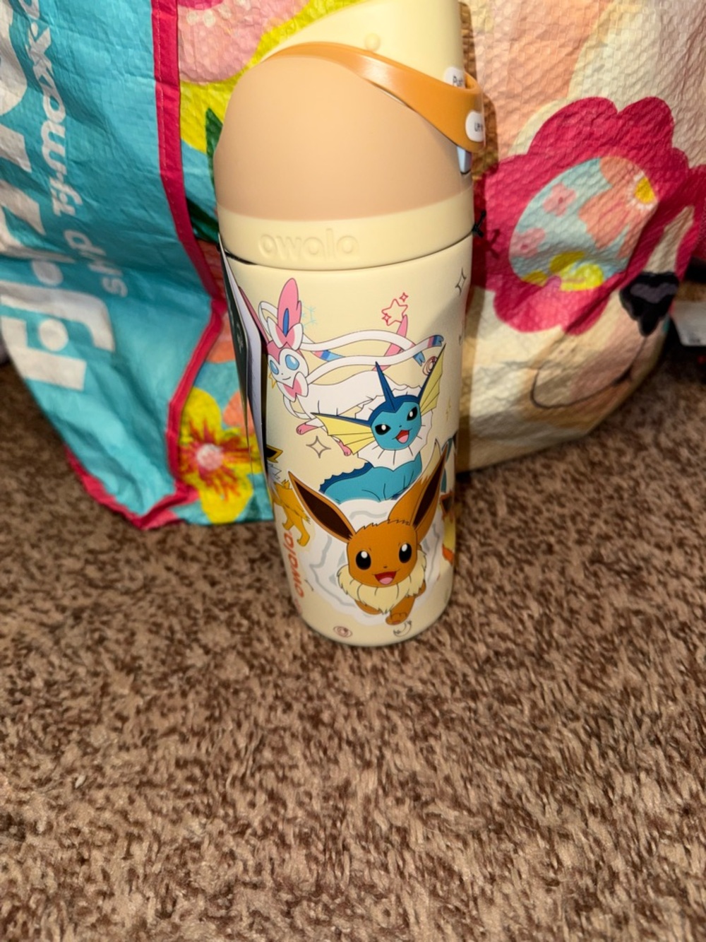 Owala x Pokémon Eevee Water Bottle 16 oz